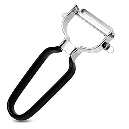 CocoKool Vegetable Peeler, Professional Stainless Steel Julienne Peeler, Durable Peeler, Convenient Potato Peeler, Steel Fruit Peeler for Peeling Veggies and Fruits Such as Potato, Carrot, Cucumber