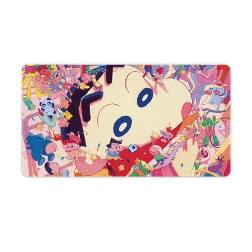 クレヨンしんちゃん マウスパッド 大型 ゲーミング 滑り止め 防水 デスクマット 超大型 デスクパット パソコンマット ゲーミ 可愛い 大判 装飾 マウス対応 耐久性 滑り止め おしゃれ 大きいサイズ プレゼント 贈り物 40X75cm
