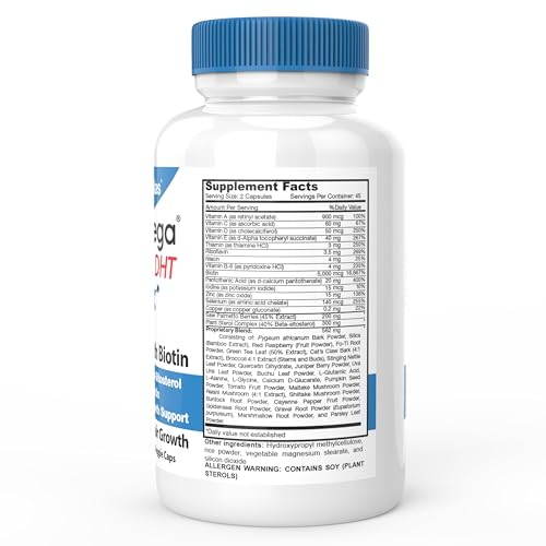 image for DrFormulas DHT Blocker for Men and Women | HairOmega Advanced Hair Gro