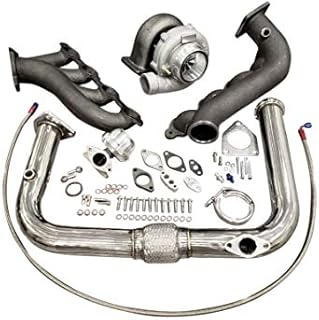 Turbo Kit T70 Single T4 Silverado Sierra Turbocharger Vortec V8 LS 4.8 5.3 6.0