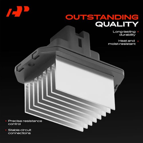 Image of A-Premium Automatic HVAC Blower Motor Resistor Compatible with Mitsubishi | for Eclipse /Galant 2006-2012, Endeavor 2010-2011