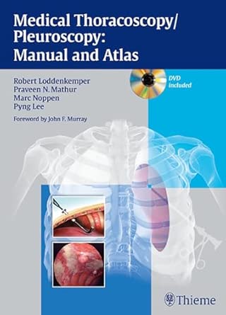 Medical Thoracoscopy/Pleuroscopy: Manual and Atlas book cover