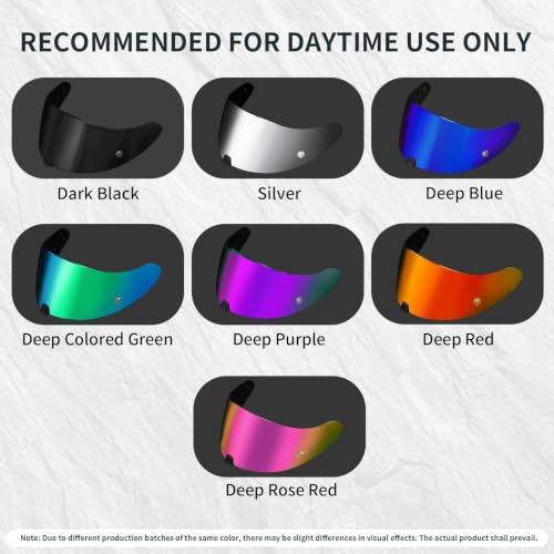 Image of PSLER Helmet Visor for T520 ST1400 R1 - T520 ST1400 R1 Face Shield Helmet Visor Helmet Accessories,Deep Rose Red