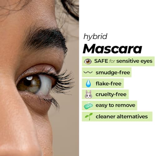 Ruby's Organics Mascara Black, Natural, Non-toxic, Long-lasting, Waterproof, Full-lift, Eye Makeup, Safe and Non-irritating Formula for Sensitive Eyes, Cruelty-Free, Paraben... - Image 4