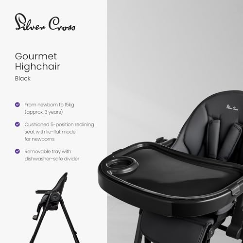 silver cross gourmet high chair