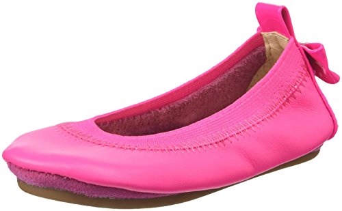 Yosi Samra Girl's Selma Shocking Pink-K