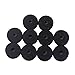 TOYANDONA 30pcs Felt Bass Drum Beater Replacement Low Volume Cymbals Accessory Pack Cymbal Felt Pads for Guitar Strap Buttons