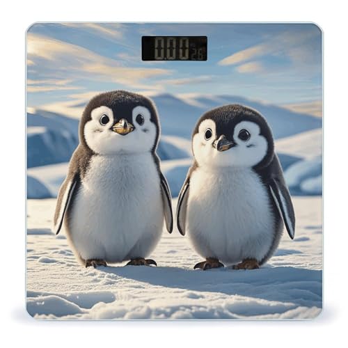 Báscula Digital de Baño FekiLoot con Plataforma de Vidrio miniatura 1