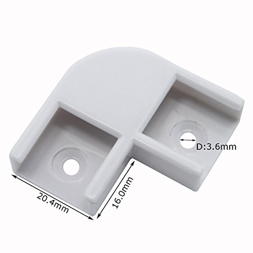 Litever 90 Degrees Corner Connectors, ONLY for Litever Slim Aluminum LED Channel (ASIN