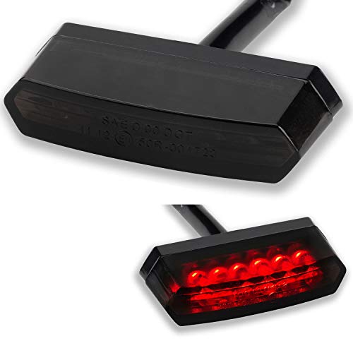 Germany Motorsports LED Mini Micro Rücklicht Rückleuchte Malibu schwarz smoke