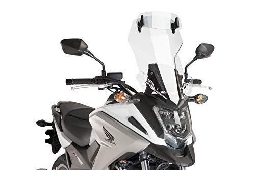 Visière multiréglable Puig 5852W fin des turbulences casque fixation vis
