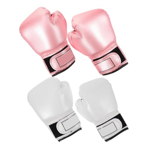 Boxe enfant TOYANDONA 2 paires de gants nacrés pour initiation junior et sparring