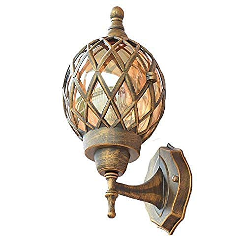 Preisvergleich Produktbild Firsthgus Wandlampe für Wohnzimmer / Schlafzimmer Wandleuchte Außenwandleuchte Nützlich Wasserdicht Rostfrei Aluminium Wandleuchte (Farbe: Bronze) Dekoration Beleuchtung
