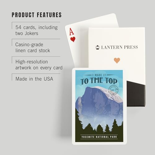 Baraja de Poker Yosemite National Park 52 Cartas miniatura 3