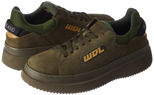 Image of Woodland Men's Leather Sneaker