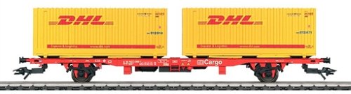 Preisvergleich Produktbild Märklin 47705 - Containertragwagen DHL DB AG, H0