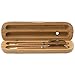 Alex Navarre Durable Executive Bamboo Ballpoint Pen and Pencil Set with Bamboo Storage Case, 3 pieces
