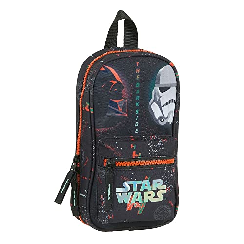 safta Neceser con 4 Estuches de Star Wars The Dark Side,