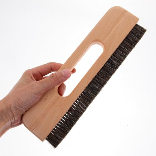 Cepillo para papel pintado con mango de madera y cerdas anticaída de alta resistencia 5