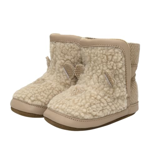 Robeez Baby Girls and Boys Soft Soles Slip-Resistant Crib Boots for Infant and Toddler, 0-24 Months