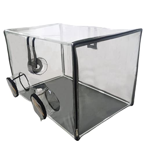 Materiale PVC impermeabile: questa è una serra portatile molto affidabile e impermeabile con un robusto telaio in PVC, che può essere utilizzata a lungo e non è facile da collassare.