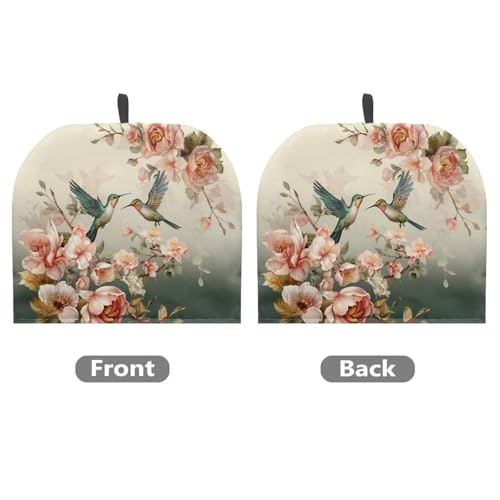 Image of Hummingbird Flower Tea Cozy for Teapot Tea Insulated Cosy for Kitchen Accessory Tea Pot Cozy for Keeping Warm
