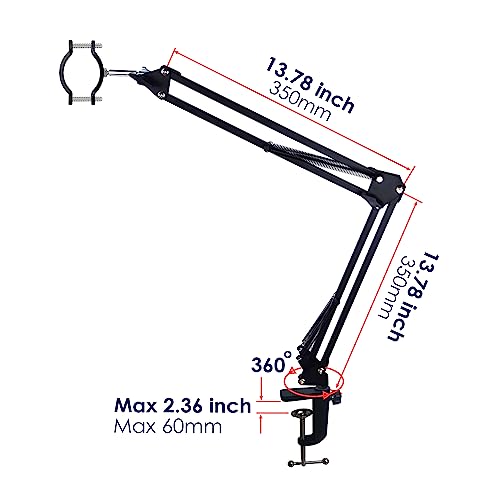 Microscope électronique 48 MP 4K HDMI USB avec support de caméra objectif monture C - 4