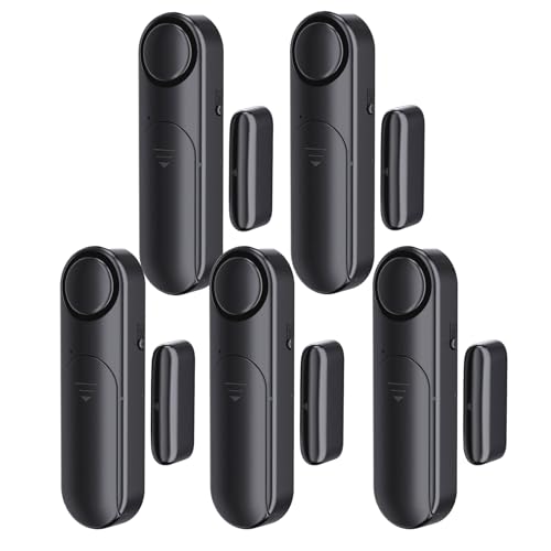 Window and Door Alarm Sensors (5 Pack)