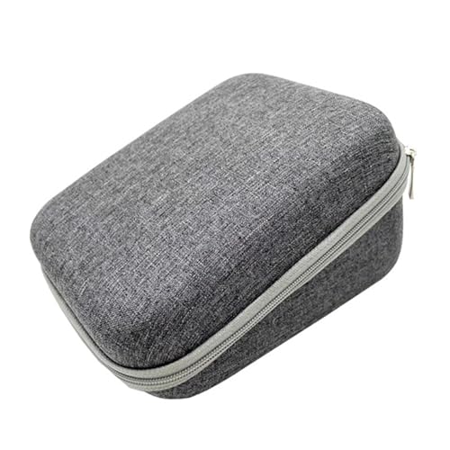 Ｚｉａｌｏｆｉ Estuche de transporte, bolsa protectora de almacenamiento, estuche rígido de viaje para de presión arterial de brazo, Gris