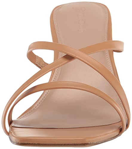 Image of The Drop Women's Amelie Strappy Square Toe Heeled Sandal