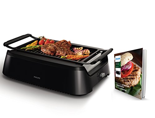 Philips hd6371/90 Barbecue de table, noir