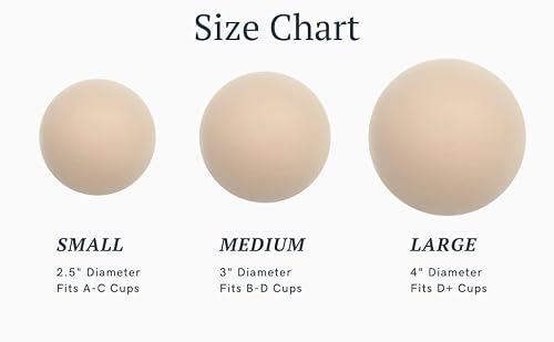 Betternough Breast Petal Nipple Covers - Formal Nipple Pasties For Women - Adhesive Nipple Covers For Discreet Coverage - Set Of 2 Nipple Covers #TOP1