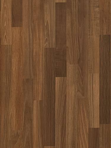 MelunMer Wood Peel and Stick Wallpaper Dark Wood Grain Contact Paper for Cabinets Self Adhesive Removable Wallpaper Faux Wooden Planks Contact Paper for Countertop Decorative 78.7 in L 15.7 in W