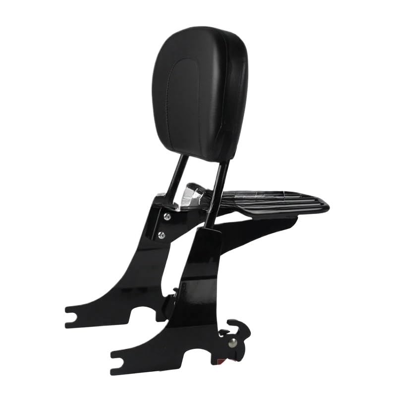 Dossier Passager Moto Amovible à Fixation Rapide et Porte-Bagages pour Sportster XL 1994-2003