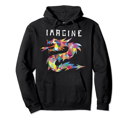 Imagine Fantasy Dragon Tattoo Style Camiseta Sudadera con Capucha