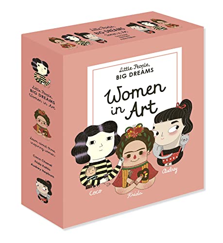 Image of Little People, BIG DREAMS: Women in Art: 3 books from the best-selling series! Coco Chanel - Frida Kahlo - Audrey Hepburn