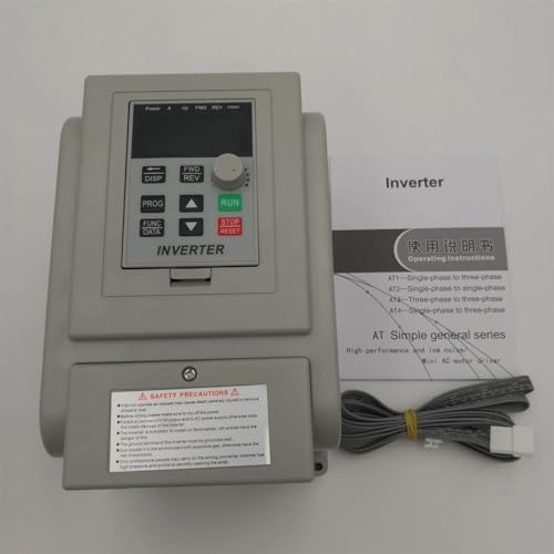 Onduleur VFD monophasé triphasé 110V 220V variateur fréquence 1.5kw - 8
