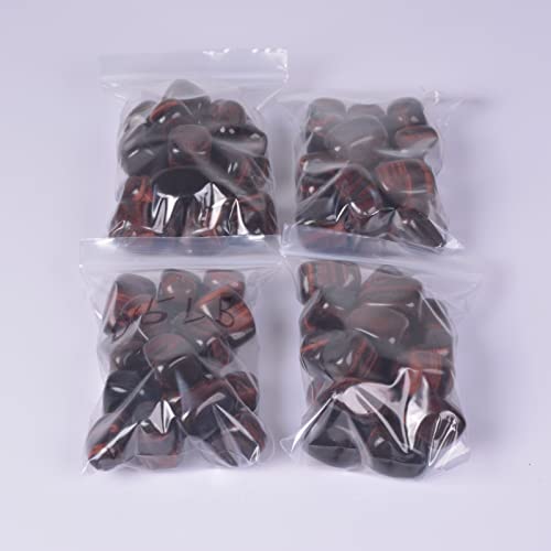 Image of 1 /2LB Large Red Tiger Eye Tumbled Stone Specimen Collection Pocket Worry Healing Crystal
