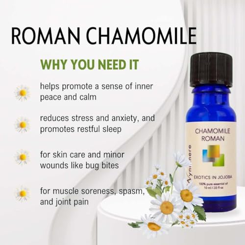 Aceite Esencial de Manzanilla Romana Wyndmere 10ml miniatura 4