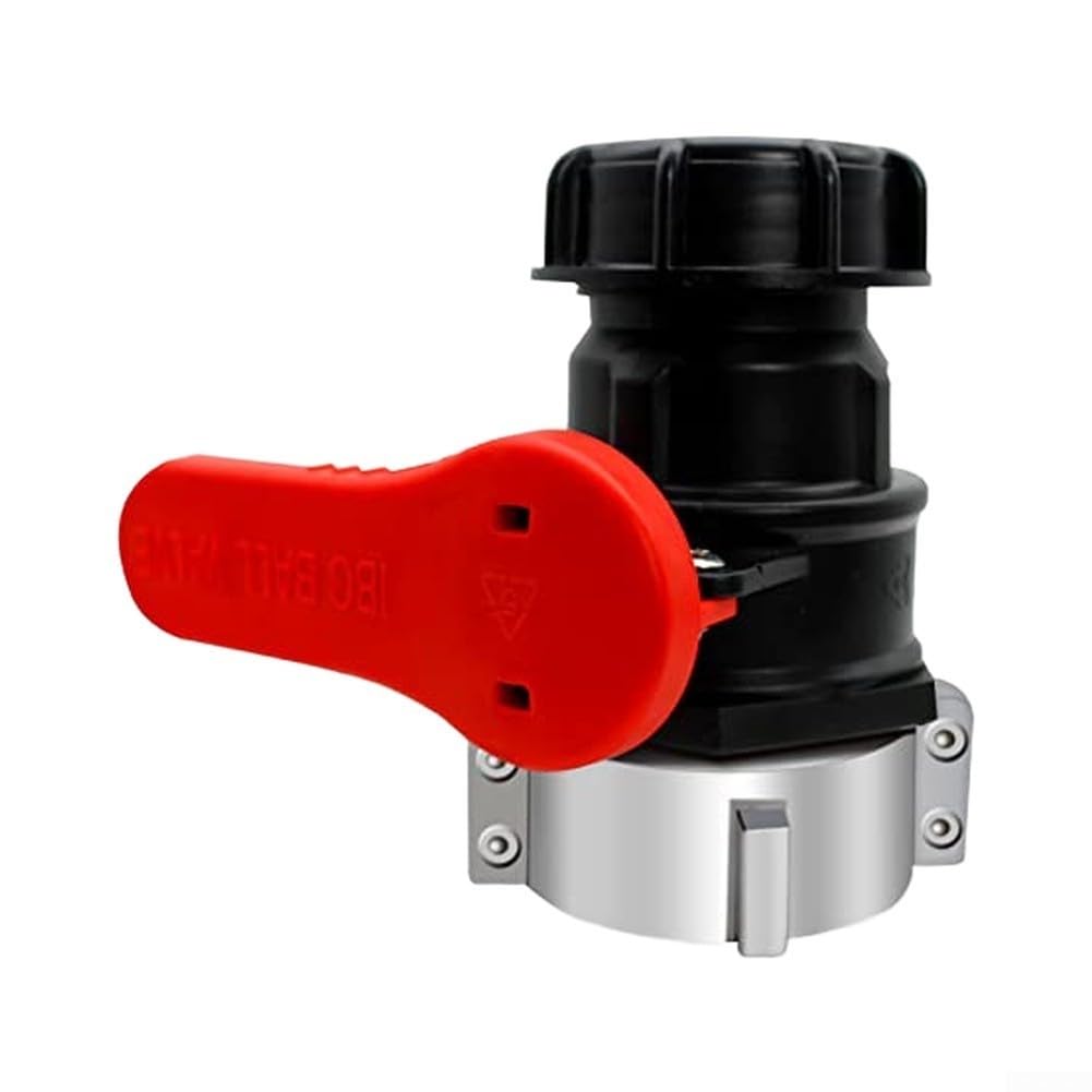 Adaptador de Válvula para IBC S75x6 NPT DN50 Antifugas Rosca Gruesa