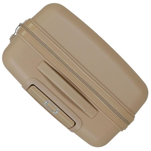 Medium Suitcase, Beige, One Size4