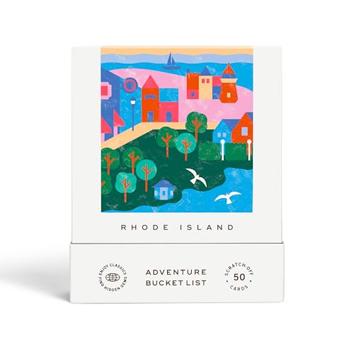 Rhode Island Adventure Bucket List: 50 Scratch-Off Cards for...
