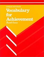 Vocabulary for Achievement: Fourth Course 0395383803 Book Cover