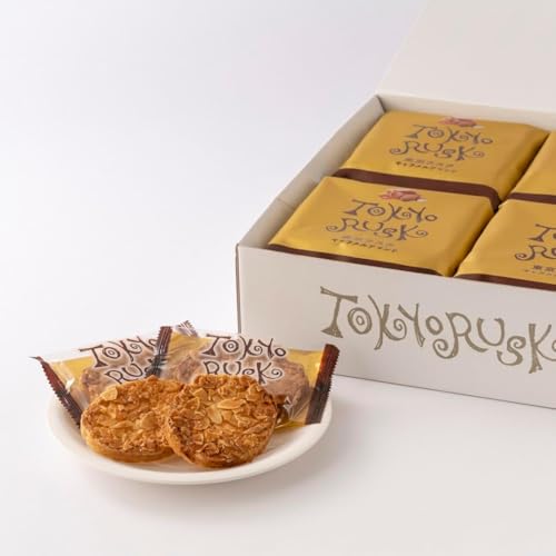 東京ラスク キャラメルアマンドラスク 32枚入 ちょっと贅沢なお菓子時間に サクッと軽いパンの食感 贅沢なキャラメルアーモンドの風味 贈り物 ギフト プレゼントのサムネイル