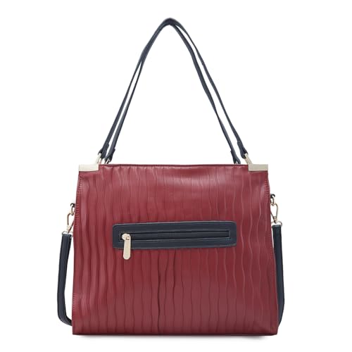 Image of Caprese Shyla Hobo Bag, Large | Self Designed Shoulder Bag for Women with Easy Front Access Pocket | Secure Top Zip | Perfect for Casual & Daily Use
