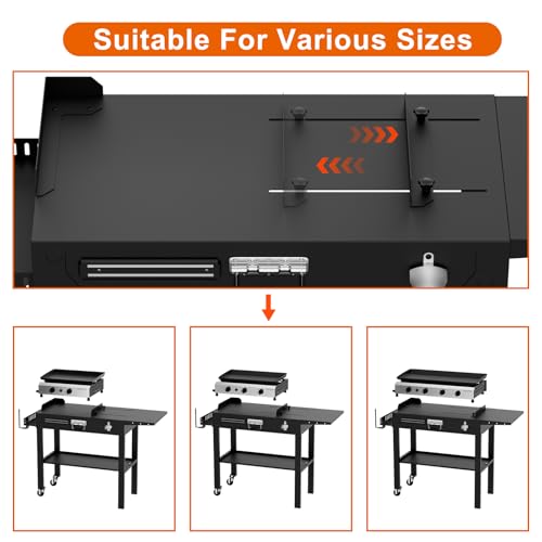 Mesa portátil para parrilla al aire libre soporte plegable ajustable SKOK 4
