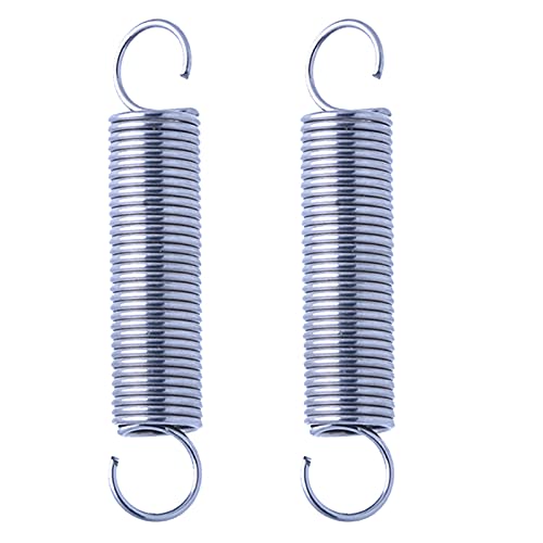 Extension Heavy 2 Pieces, 0.8mm Wire Diameter, 10mm Outer Diameter, 70-120mm Length, Hook Spiral Extension S-Shape Tension Spring Wire Hook (Size : 70mm)