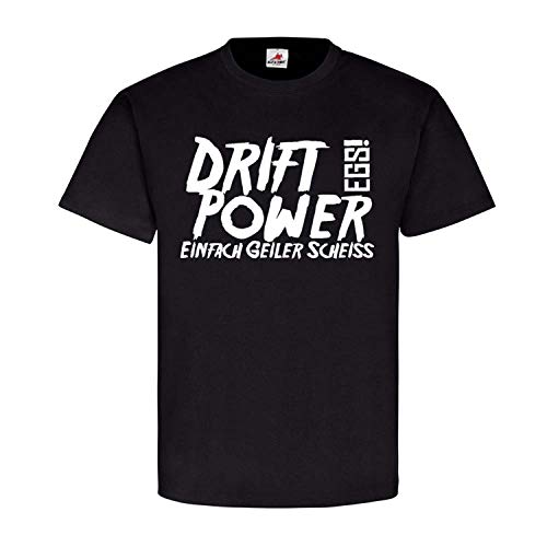 T-shirt motorsport Drift Power EGS vêtement tuning noir XXXXL auto