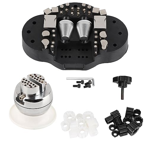 Jewelry Engraving Vise Engraver Tool, Universal Rotation Base Attachment Block Jewelry Engraving Vise Engraver Tool, Ball Vise Engraving Setting Tool, Jewelry Engraving Block Tools Standard Block
