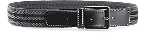 Ladeheid Kinder Gürtel Elastik-Gürtel 5-14 Jahre bis 85 cm P23 (Graphite/Schwarz)